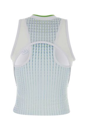 Casablanca Womens Multicolor Stretch Jersey Top Dots Exterior: Polyester Elastane Maglie