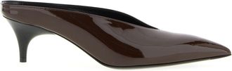 Gucci Patent Mules Decollete Bordeaux-Donna