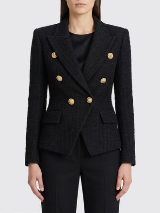 Balmain Blazer a doppiopetto in misto lana Balmain