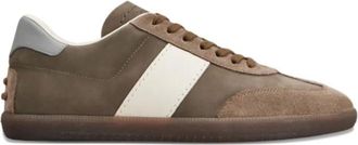 Tod's Brown Lace-up Sneakers