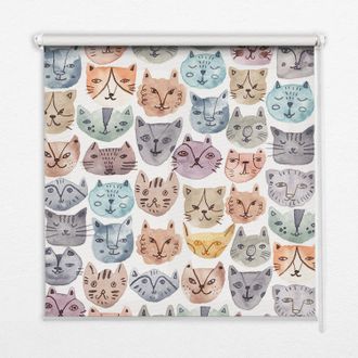 Tulup Tenda A Rullo Interna Per Finestra - Tenda Filtrante Luce - Tenda Privacy - Tenda Decorativa Rettangolare - Rullo Per Interni - (120 Cm X 140 Cm) - Fa