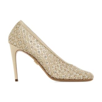 Ferragamo Pumps, female, Beige, Size: 10 1/2 US Pumps