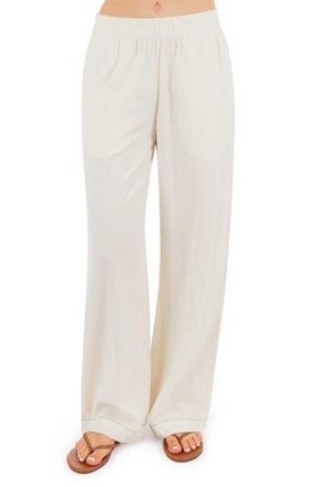 Hurley Goldie Cotton Blend Pants in Off White at Nordstrom Rack, Size X-Small