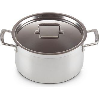 LE CREUSET 6.25-Quart Classic Stainless Steel Stock Pot at Nordstrom