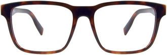 Lacoste Havana Square Full Rim Eyeglasses - Brown