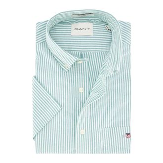GANT Heren, Overhemden, Groen, Maat: 5XL