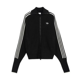adidas Chaqueta de punto grueso Firebird - Knitwear - Mujer - Negro - L