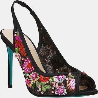 Betsey Johnson Gerri Sequin Heels