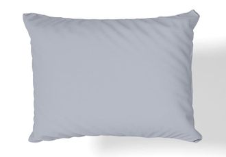 OEM Funda De Almohada De Jersey 70&times;80 Gris Claro