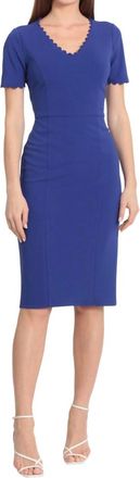 Maggy London Catherina Dress In Clematis Blue