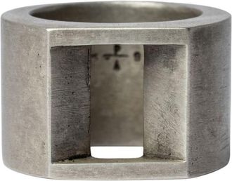 Parts Of Four Crescent Plane Getaway ring - unisex - Sterling Silver - 5