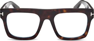 Tom Ford Eyewear Occhiali squadrati - Marrone