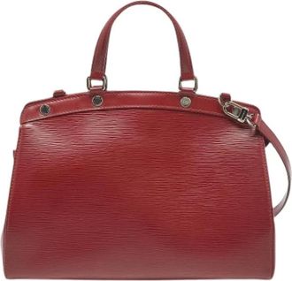 Louis Vuitton Pre-owned Handbags, female, Red, Size: ONE SIZE Pre-owned Vintage Leather Handbag