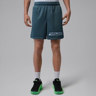 Nike Jordan Mens Jordan Dri-FIT Mesh Graphic Shorts in Blue | IF0872-031