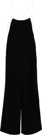Tom Ford Georgette jumpsuit - Zwart