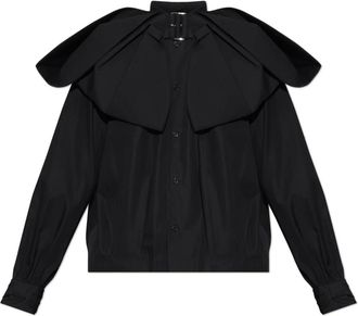 Comme Des Gar&ccedil;ons Shirt Met Decoratieve Strik - Dames - Blouses & Shirts - Zwart - Maat: XS