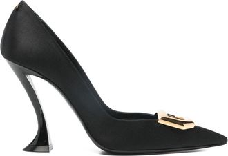 Lanvin Pointed Toe Pumps With Sculpted Heel