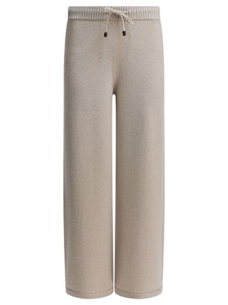 Drumohr Trousers Beige-Donna