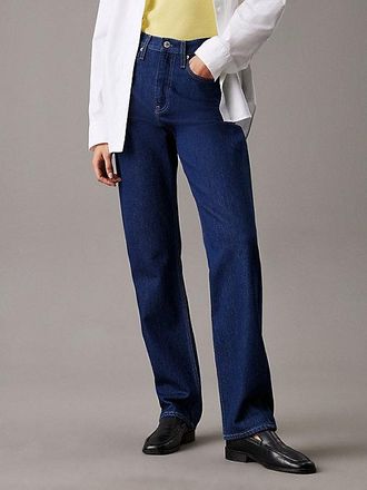 Calvin Klein High Rise Straight Jeans