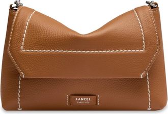 Lancel Sac Rabat S Ninon Soft - Dames - Schoudertassen - Bruin - ONE Size - Leer - Tassen