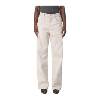 Brunello Cucinelli Donna, Pantaloni, Beige, S, new