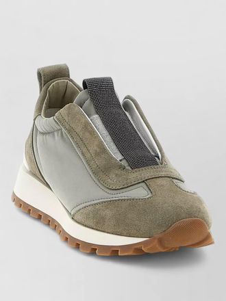 Brunello Cucinelli runners sneakers pull tab rubber sole