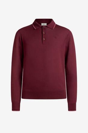 Etro Feiner Polo-Pullover aus Baumwolle und Seide Pegaso