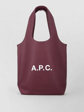 A.P.C. ninon small leather look tote bag