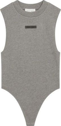 Fear of God Dames, Tops, Grijs, Maat: S Katoen