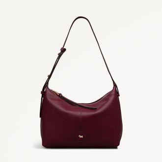 Radley London Dark Cherry Medium Ziptop Shoulder Bag Maldon Mews SS26 Radley London
