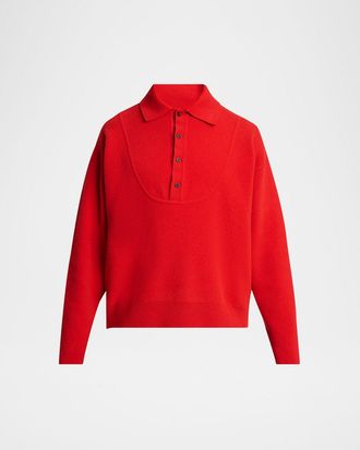 Jacquemus Mens Doppio Wool and Nylon Cardigan