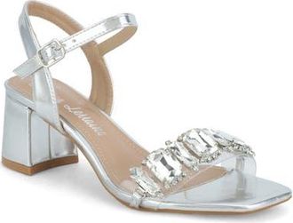 Lauren Lorraine Blanch Sandals in Silver at Nordstrom, Size 9.5