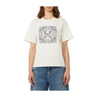 Max Mara T-Shirts, female, White, Size: L Wkdwest T-shirt