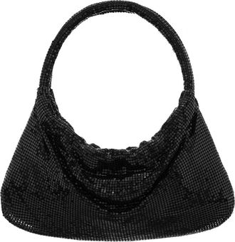 Nina Joyce Mesh Top Handle Bag in Black at Nordstrom