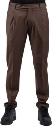 Berwich Retrolong Pantaloni - - Trousers - Uomo - Marrone - XS