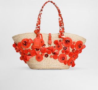 Dolce & Gabbana Coffa Capri Bag With Embroidery - Woman Tote Bags Multicolor Onesize
