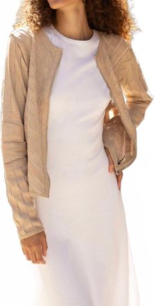 Mauritius Tila Jacket In Beige