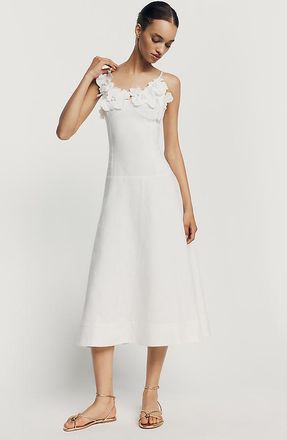 endless rose 3D Floral Midi Dress
