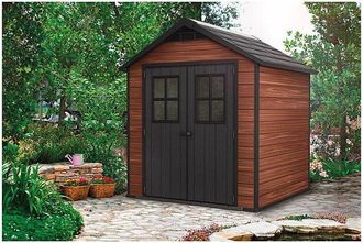 Keter Caseta Cobertizo Jardin Resina Newton 757 Keter