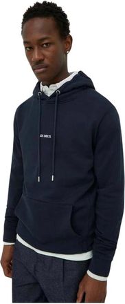 Les Deux Lens Hoodie - Heren - Hoodies - Blauw - 2XL - Hoodies & sweatvesten