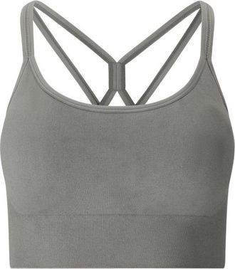 ENDURANCE Foan V3 Seamless Bra Sport-BH f&uuml;r Damen | grau