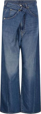 Darkpark Ines Fold Over Tencel Denim