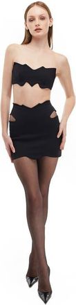 Mother of All Butterfly Mini Dress in Black at Nordstrom, Size Small Eu