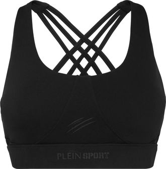 Plein Sport Dames, Tops, Zwart, Maat: M Jersey