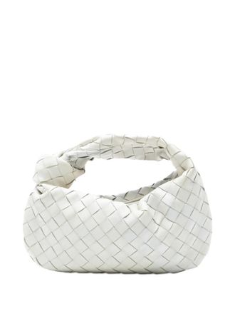 Bottega Veneta 2012-2025 Mini Nappa Intrecciato Jodie hobo bag - women - Nappa Leather - One Size - White