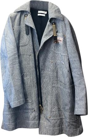 Altuzarra Blue & White Striped Jacket Size L