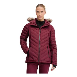 Columbia Bird Mountain III Insulated Jacket - Dames - Ski Jassen - Bruin - M - Polyester - Fitness
