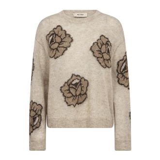 Mos Mosh MOS Mosh, Dames, Truien, Bruin, Maat: XL