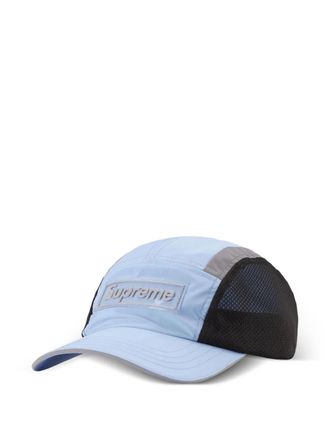 SUPREME mesh-sides cap hat - Blue