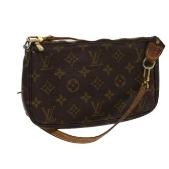 Louis Vuitton Pre-owned Mini Bags, female, Brown, Size: ONE SIZE Pre-owned Canvas Mini Bag